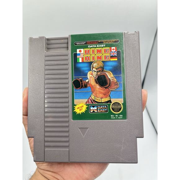 Ring King (Nintendo Entertainment System, 1987) Authentic Tested - Picture 1 of 6